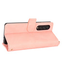 For Samsung Galaxy Z Fold4 5G Litchi Texture Zipper Leather Phone Case(Pink)