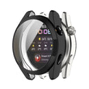 For Huawei Watch3 Pro New Full Coverage TPU Electroplating Protective Watch Case(Black)