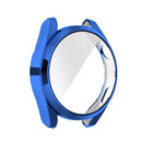 For Huawei Watch3 Pro New Full Coverage TPU Electroplating Protective Watch Case(Blue)