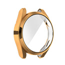 For Huawei Watch3 Pro New Full Coverage TPU Electroplating Protective Watch Case(Rose Gold)