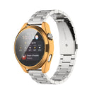For Huawei Watch3 Pro New Full Coverage TPU Electroplating Protective Watch Case(Rose Gold)