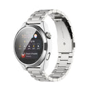 For Huawei Watch3 Pro New Full Coverage TPU Electroplating Protective Watch Case(Silver)