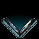 For Samsung Galaxy Z Fold4 GKK Integrated Electroplating + Glass Full Coverage Phone Case(Silver)