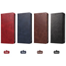 For Sharp Aquos Sense 4 Magnetic Closure Leather Phone Case(Blue)