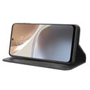 For Motorola Moto G32 Magnetic Buckle Retro Texture Leather Phone Case(Black)