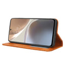 For Motorola Moto G32 Magnetic Buckle Retro Texture Leather Phone Case(Brown)