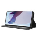 For Motorola Moto X30 Pro 5G / Edge 30 Ultra Magnetic Buckle Retro Texture Leather Phone Case(Black)