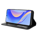 For Huawei nova Y90 Magnetic Buckle Retro Texture Leather Phone Case(Black)