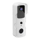 V30S Tuya Smart WIFI Video Doorbell Support Wired POE & Two-way Intercom & Night Vision(White)