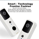 V30S Tuya Smart WIFI Video Doorbell Support Wired POE & Two-way Intercom & Night Vision(White)
