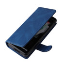 For Samsung Galaxy Z Fold4 5G Detachable Leather Folding Phone Case(Blue)