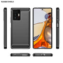 For Xiaomi 11T Carbon Fiber Brushed Texture TPU Case(Black)