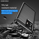 For Xiaomi 11T Carbon Fiber Brushed Texture TPU Case(Black)