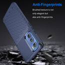 For Motorola Edge 30 Thunderbolt Shockproof TPU Protective Soft Phone Case(Blue)