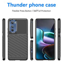 For Motorola Edge 30 Thunderbolt Shockproof TPU Protective Soft Phone Case(Black)