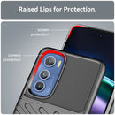 For Motorola Edge 30 Thunderbolt Shockproof TPU Protective Soft Phone Case(Black)