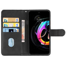 For Motorola Edge 30 Neo Leather Phone Case(Black)