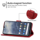 For Nokia G60 Leather Phone Case(Red)