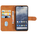 For Nokia G60 Leather Phone Case(Brown)