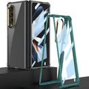 For Samsung Galaxy Z Fold4 GKK Airbag Protective Phone Case(Black)