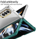 For Samsung Galaxy Z Fold4 GKK Airbag Protective Phone Case(Green)