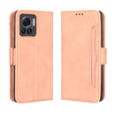 For Motorola Moto X30 Pro 5G / Edge 30 Ultra Skin Feel Calf Texture Card Slots Leather Phone Case(Pink)