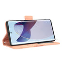 For Motorola Moto X30 Pro 5G / Edge 30 Ultra Skin Feel Calf Texture Card Slots Leather Phone Case(Pink)