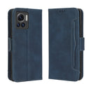 For Motorola Moto X30 Pro 5G / Edge 30 Ultra Skin Feel Calf Texture Card Slots Leather Phone Case(Blue)