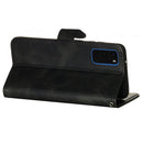 For Galaxy S20 Fashion Calf Texture Zipper Horizontal Flip Leather Case with Stand & Card Slots & Wallet Function(Black)
