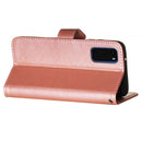 For Galaxy S20 Fashion Calf Texture Zipper Horizontal Flip Leather Case with Stand & Card Slots & Wallet Function(Rose Gold)