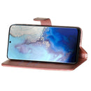 For Galaxy S20 Fashion Calf Texture Zipper Horizontal Flip Leather Case with Stand & Card Slots & Wallet Function(Rose Gold)