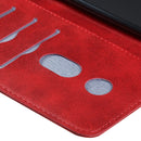 For Galaxy S20 Fashion Calf Texture Zipper Horizontal Flip Leather Case with Stand & Card Slots & Wallet Function(Red)