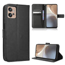 For Motorola Moto G32 Diamond Texture Leather Phone Case(Black)
