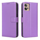 For Motorola Moto G32 Diamond Texture Leather Phone Case(Purple)