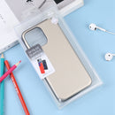 For iPhone 14 Pro Max GOOSPERY SKY SLIDE BUMPER Sliding Card Slot Phone Case (Gold)