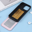 For iPhone 14 Pro Max GOOSPERY SKY SLIDE BUMPER Sliding Card Slot Phone Case (Red)