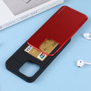 For iPhone 14 Pro Max GOOSPERY SKY SLIDE BUMPER Sliding Card Slot Phone Case (Red)