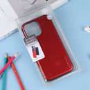 For iPhone 14 Pro Max GOOSPERY SKY SLIDE BUMPER Sliding Card Slot Phone Case (Red)