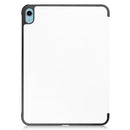 Solid Color Custer Texture Leather Tablet Case For iPad 10th Gen 10.9 2022 (White)
