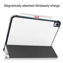 Solid Color Custer Texture Leather Tablet Case For iPad 10th Gen 10.9 2022 (White)