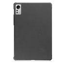 For Xiaomi Pad 5 / 5 Pro Solid Color Custer Texture Leather Tablet Case(Black)