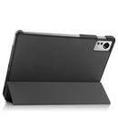 For Xiaomi Pad 5 / 5 Pro Solid Color Custer Texture Leather Tablet Case(Black)