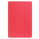 For Xiaomi Pad 5 / 5 Pro Solid Color Custer Texture Leather Tablet Case(Red)