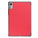 For Xiaomi Pad 5 / 5 Pro Solid Color Custer Texture Leather Tablet Case(Red)