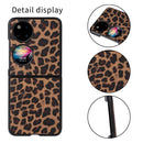 For Huawei P50 Pocket Leather Back Phone Case(Snakeskin Print)