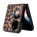 For Huawei P50 Pocket Leather Back Phone Case(Black Sequins)