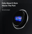 SY-681 Cigarette Lighter Conversion Plug Multi-function USB Car Fast Charger(Black)