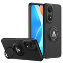For Honor X7/Play 30 Plus Eagle Eye Ring Holder Phone Case(Black)