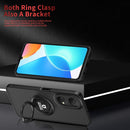 For Honor X7/Play 30 Plus Eagle Eye Ring Holder Phone Case(Black)