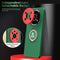 For Honor X9/X30 Eagle Eye Ring Holder Phone Case(Dark Green + Red)